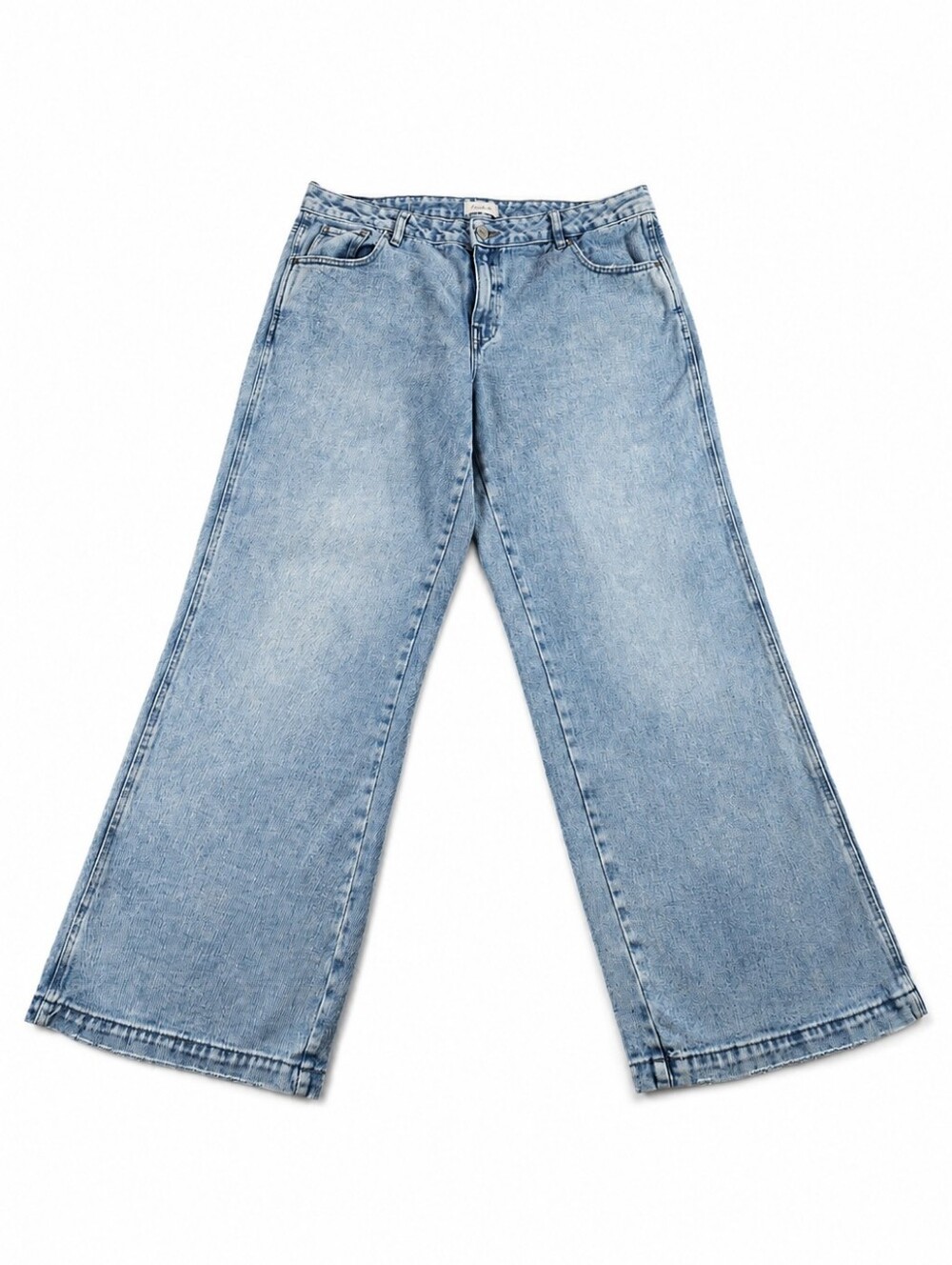 PacSun Casey Low Rise Baggy Jeans Size 33 Light Wash Denim